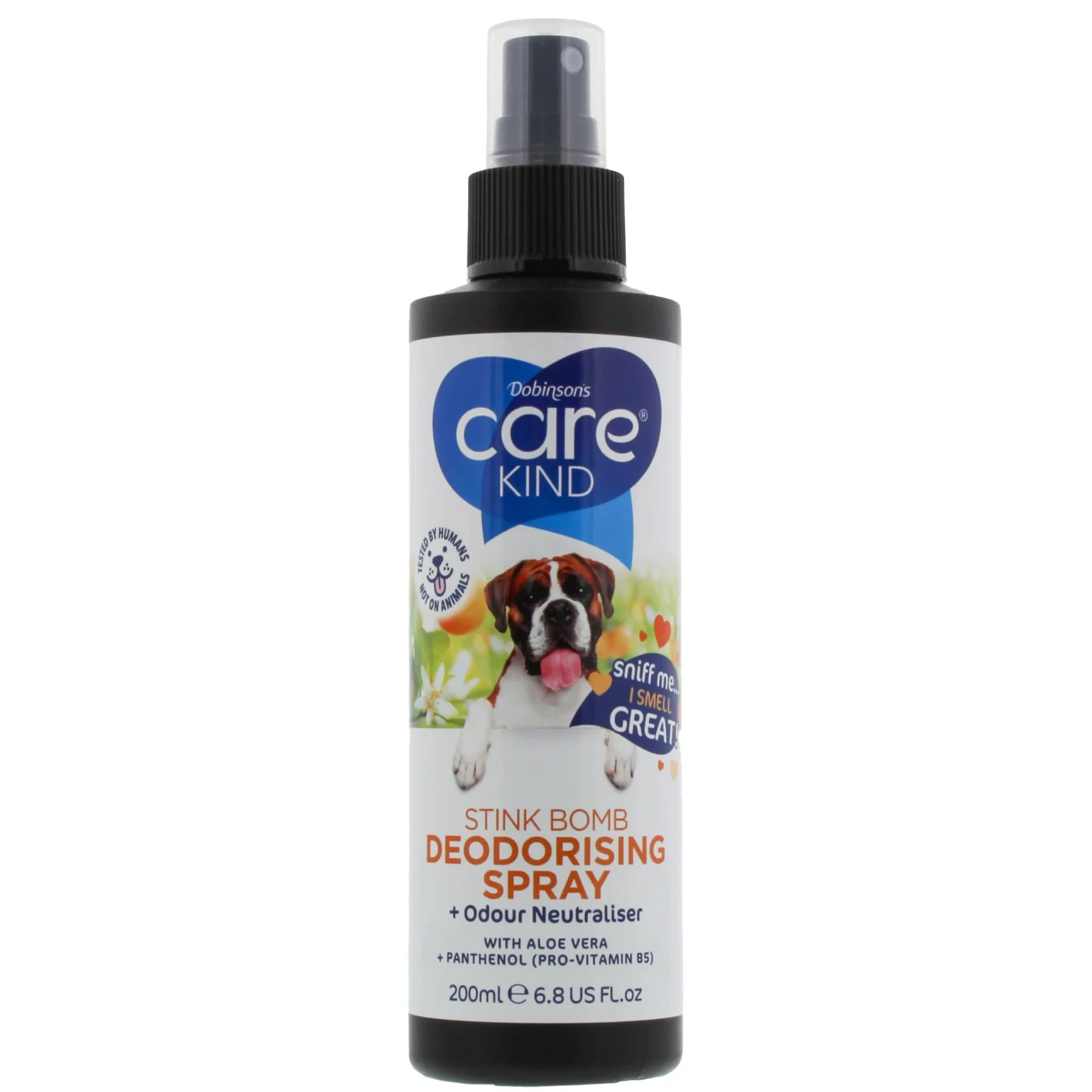 CareKind Stink Bomb Dog Deodorising Spray 200ml CareKind Stink Bomb Dog Deodorising Spray 200ml